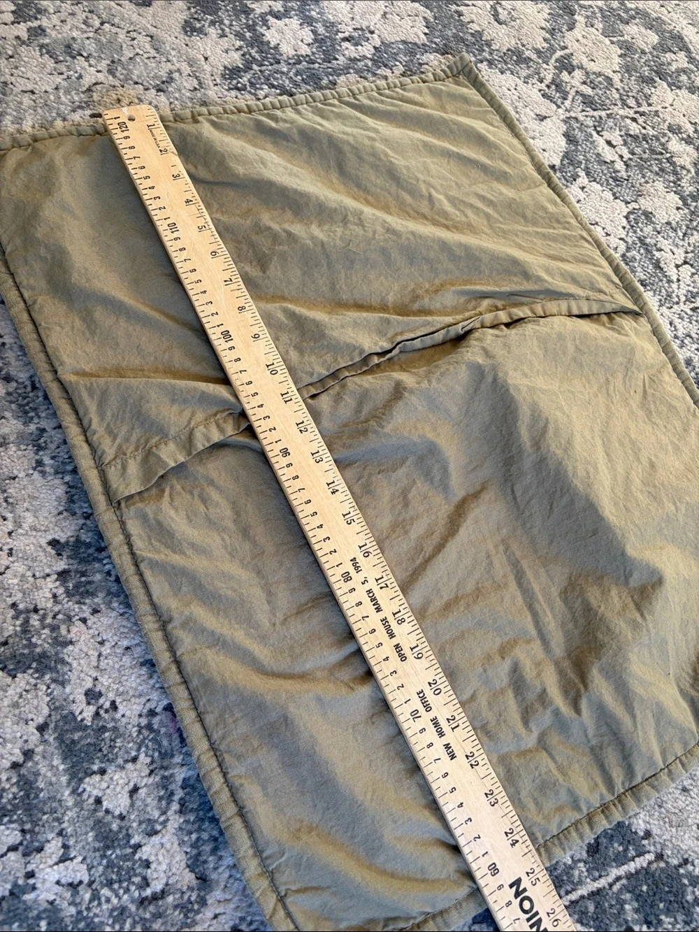 Quince Olive Quilted Bed pillow case sham